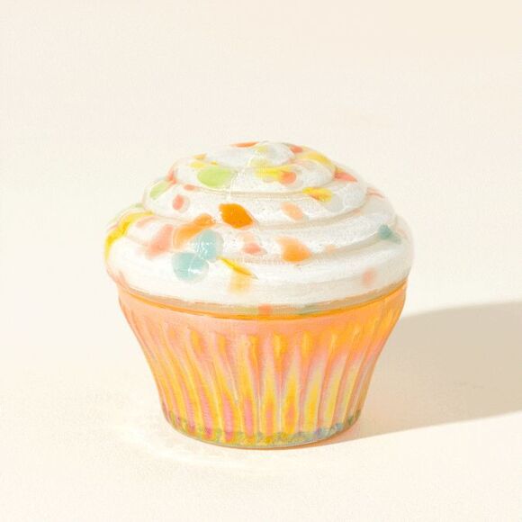 Birthday Cupcake Glass Candle Jar by Uncommon Goods - Picture 2 of 11